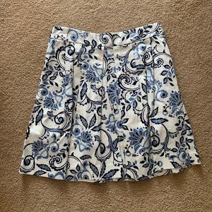 LOFT Floral Skirt